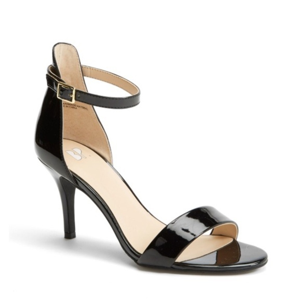 From Nordstrom Black Patent heels Size 8